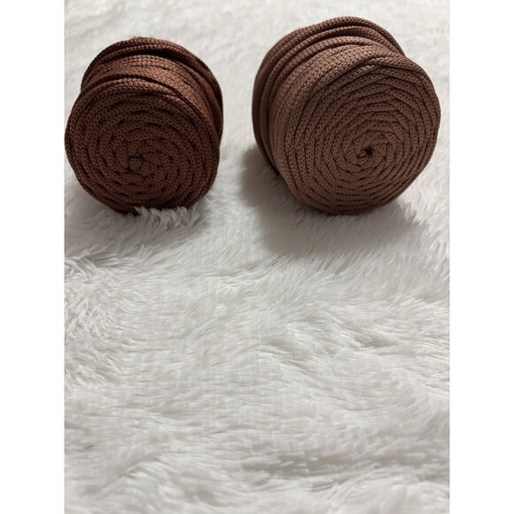 Bonnie 6mm Crafting Cord in Fun Solid & Pattern Colors  Bonnie Craft Cord Macrame Mixed Lot Turquoise Peach Brown Yellow Blue
